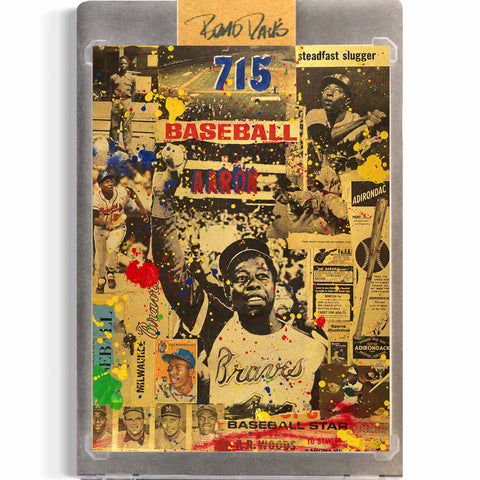 Hank Aaron (GOLD) Card Art
