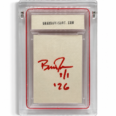 Pete Crow-Armstrong Cracker Jack 1/1 Fine Card Art
