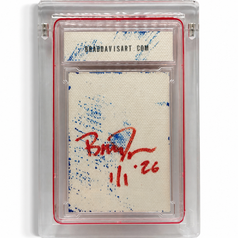 Pete Crow-Armstrong Cracker Jack 1/1 Fine Card Art