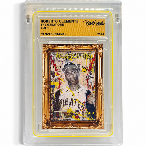 Roberto Clemente: The Great One 1/1 Fine Card Art