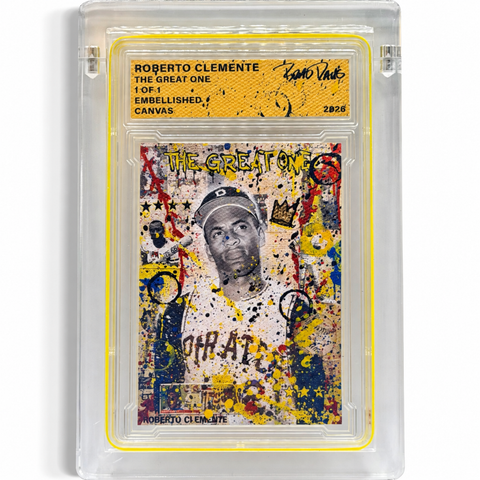 Roberto Clemente: The Great One 1/1 Fine Card Art