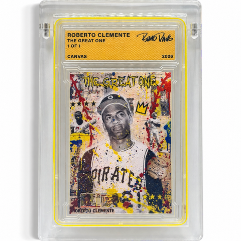 Roberto Clemente: The Great One 1/1 Fine Card Art