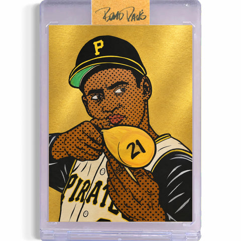 Roberto Clemente (GOLD) Card Art