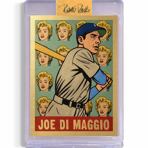 DiMaggio X Warhol (GOLD) Card Art