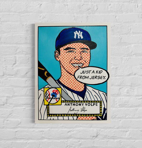 Anthony Volpe 1952 "Talking Cards" Series, 2023.