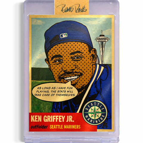 Ken Griffey Jr 1953 (GOLD) Card Art