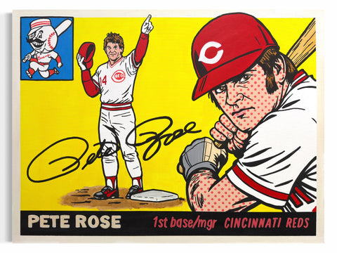 Pete Rose 1985 "Piece of History"