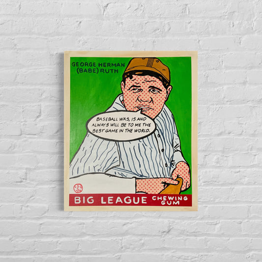 Babe Ruth 1933 "Talking Cards" Series, 2023.