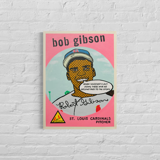 Bob Gibson 1959 "Talking Cards" Series, 2024.