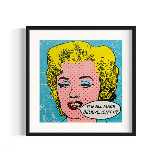 Make Believe Marilyn, 2024 Giclee Print