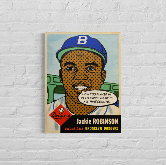 Jackie Robinson 1953 "Talking Cards" Series, 2024.
