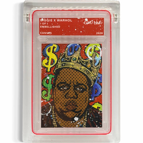 Biggie X Warhol 1/1 Fine Card Art