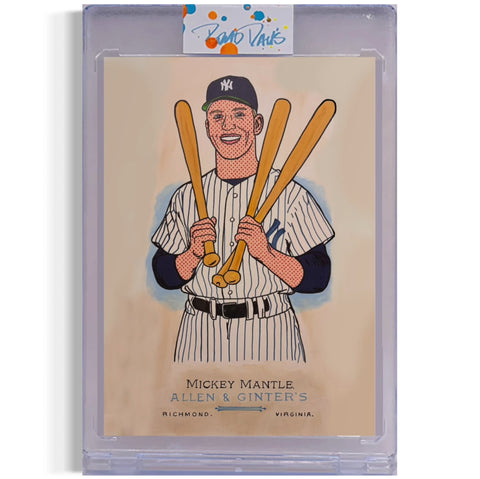 Mickey Mantle 1888, 2025 Card Art
