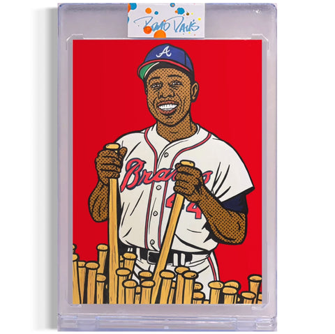 Henry Aaron, 2025 Card Art