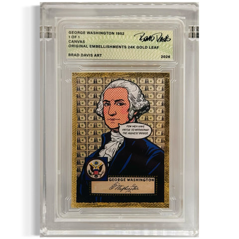 GEORGE WASHINGTON 1/1 (ORIGINAL EMBELLISHMENS)