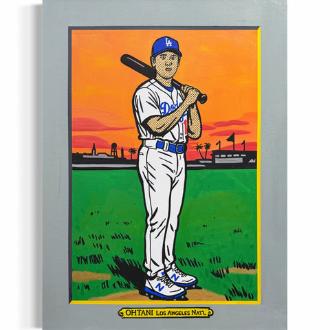 Shohei Ohtani Turkey Red Original 1/1 Art, 2026