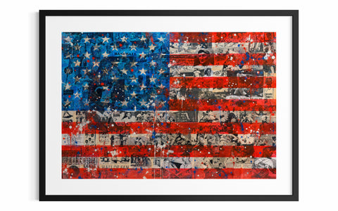 America's Pastime 13x19 Giclée Canvas Print (EMBELLISHED) 1/1
