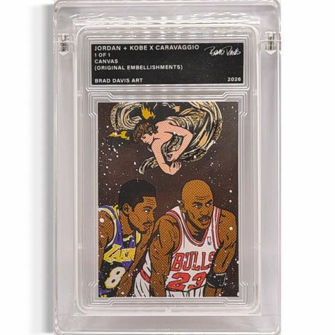 JORDAN + KOBE X CARAVAGGIO 1/1 (ORIGINAL EMBELLISHMENTS)