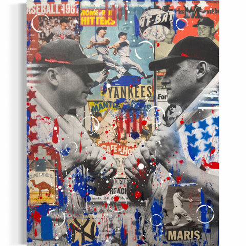 Mantle & Maris Original 1/1 Art on 11x14x.75in Wood Panel