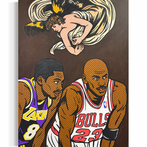 Jordan + Kobe X Caravaggio
