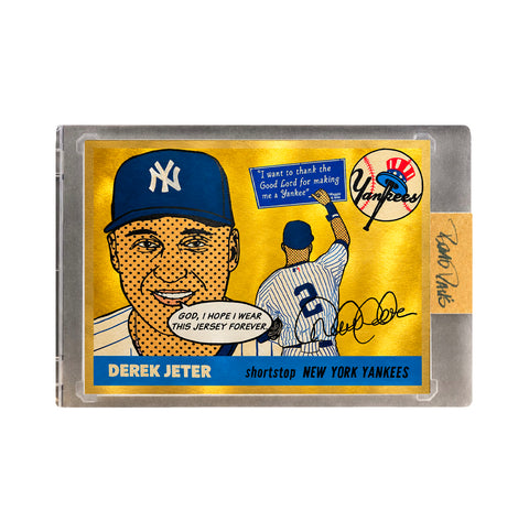 Derek Jeter 1955 (GOLD) Card Art
