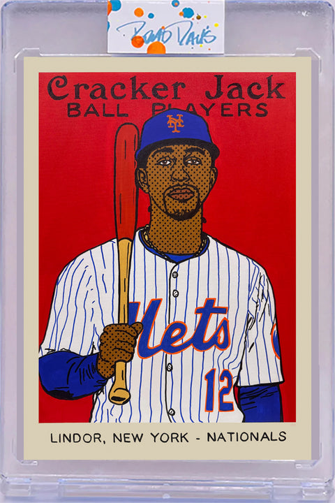 Francisco Lindor Cracker Jack, 2025 Card Art
