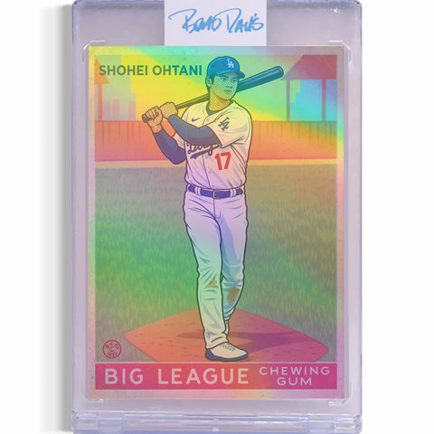 Shohei Ohtani 1933 Foil Card Art