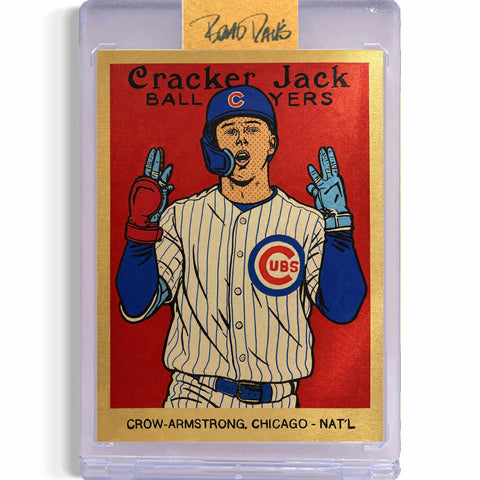 Pete Crow-Armstrong Cracker Jack Card Art