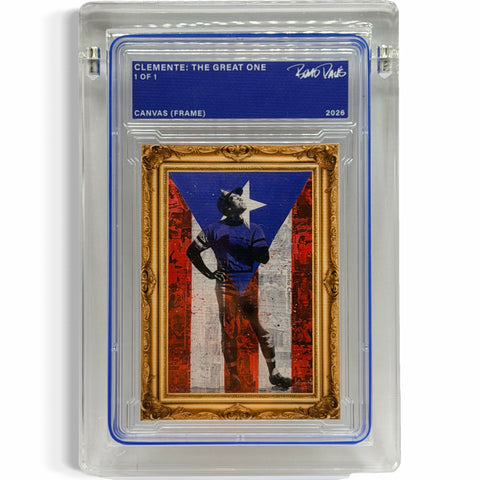 Clemente: The Great One 1/1 Fine Card Art