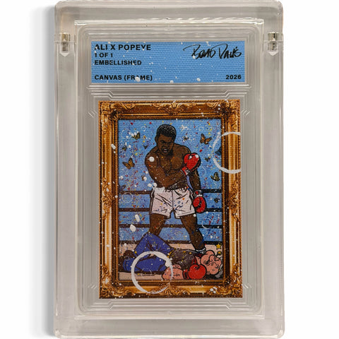 Ali X Popeye 1/1 Fine Card Art