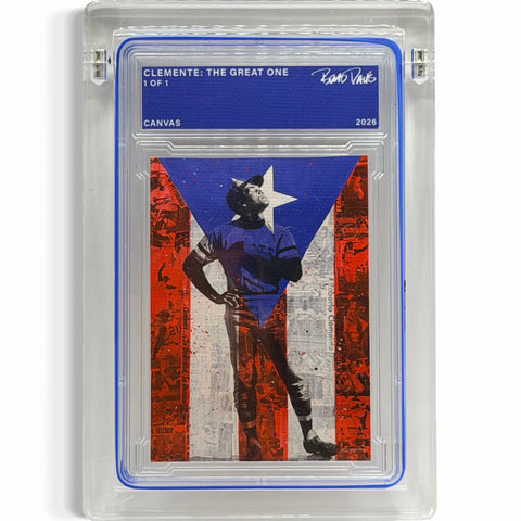 Clemente: The Great One 1/1 Fine Card Art