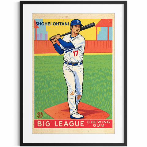 Shohei Ohtani 1933 13x19 Canvas Giclée Print
