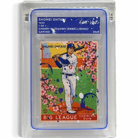 Shohei Ohtani 1933 1/1 Fine Card Art