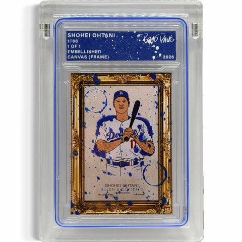 Shohei Ohtani 1888 1/1 Fine Card Art