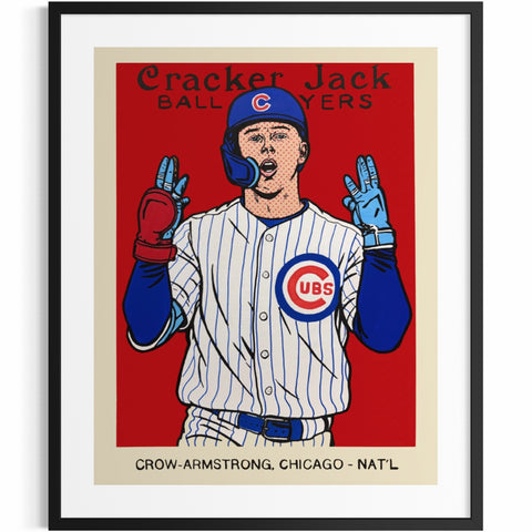 Pete Crow-Armstrong Cracker Jack 11x14 Giclée Print