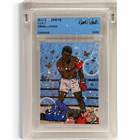 Ali X Popeye 1/1 Fine Card Art