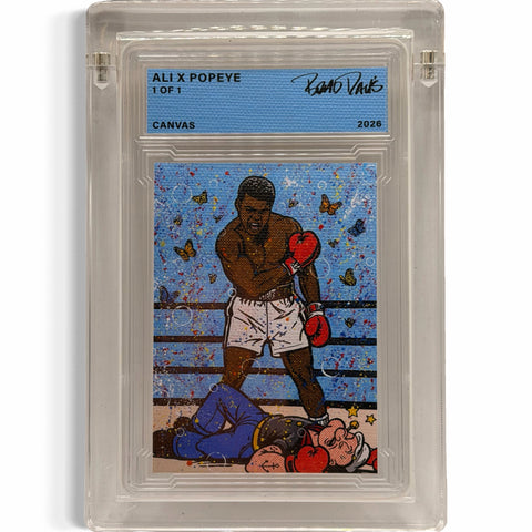 Ali X Popeye 1/1 Fine Card Art