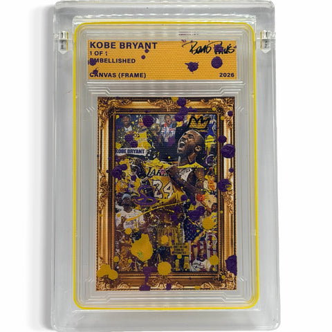 Kobe Bryant 1/1 Fine Card Art