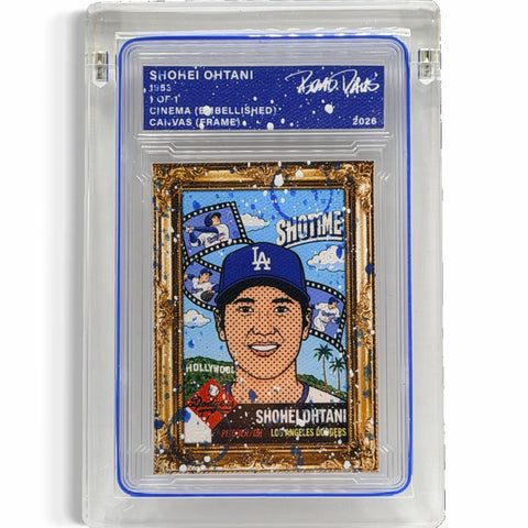 Shohei Ohtani 1953 1/1 Fine Card Art