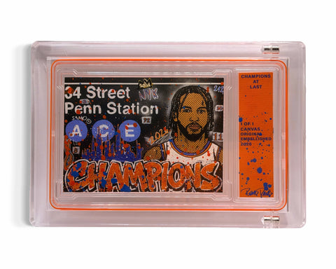 Champions at Last 1/1 Fine Card Art