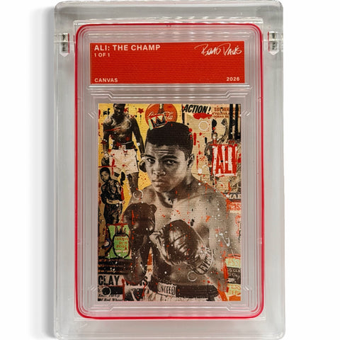 Ali: The Champ 1/1 Fine Card Art