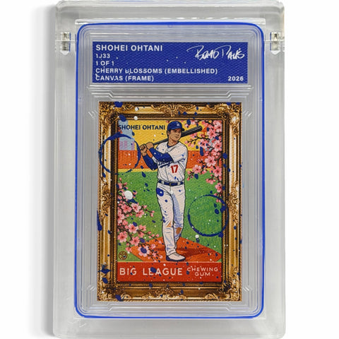 Shohei Ohtani 1933 1/1 Fine Card Art
