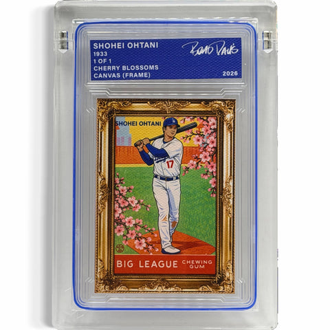 Shohei Ohtani 1933 1/1 Fine Card Art
