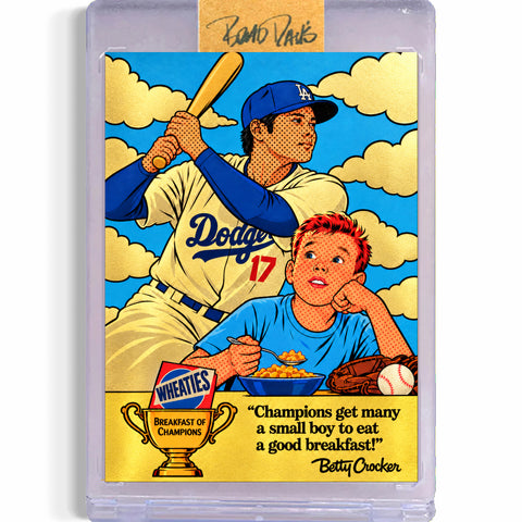 Breakfast With Ohtani (GOLD) Card Art