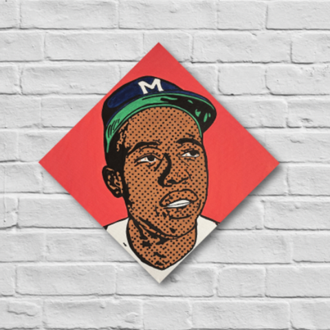 Hank Aaron Mini Portraits Series, 2022.