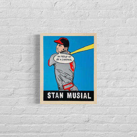 Stan Musial “If Cards Could Talk”, 2022.