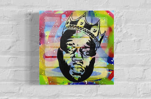Biggie, 2022. 1/1 Original on 12x12 Canvas.