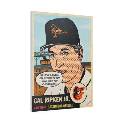 Cal Ripken Jr 1953 Gallery Wrapped Canvas Print /5