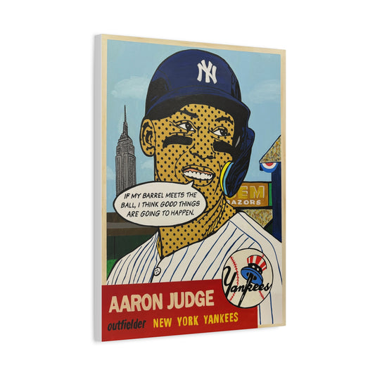 Aaron Judge 1953 Gallery Wrapped Canvas Print /5