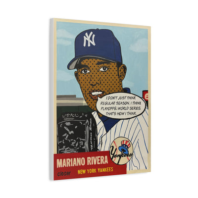 Mariano Rivera 1953 1/1 Gallery Wrapped Canvas Print